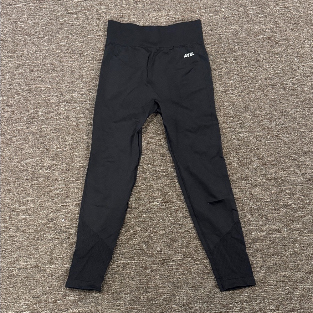 AYBL Jet Black Performance Leggings